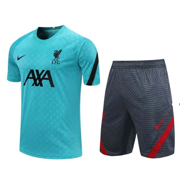 Entrenamiento Liverpool Conjunto Completo 2020/21 Verde Gris